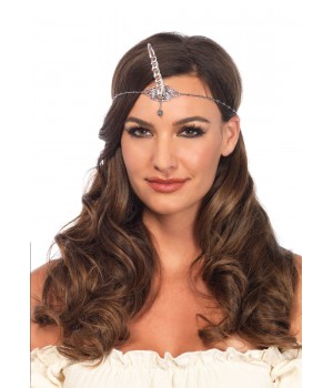 Unicorn Horn Silver Head Piece