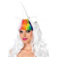 Unicorn Cosplay Costume Wig and Tail Set