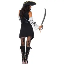 Black Sea Buccaneer Pirate Womens Costume