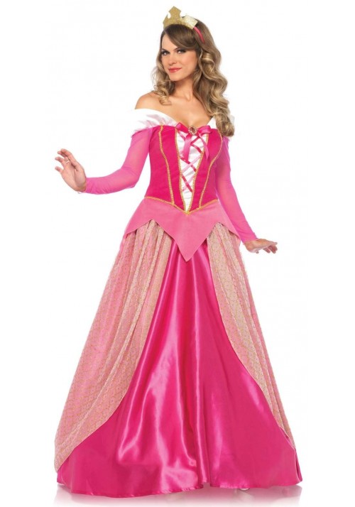 Princess Aurora Elegant Ballgown Costume