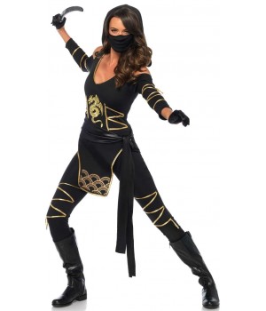 Dragon Ninja Womens Halloween Costume