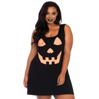 Pumpkin Plus Size Jersey Dress