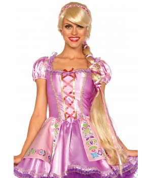 Repunzel Extra Long Blonde Costume Wig