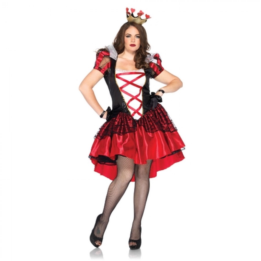 Royal Red Queen Plus Size Womens Costume 