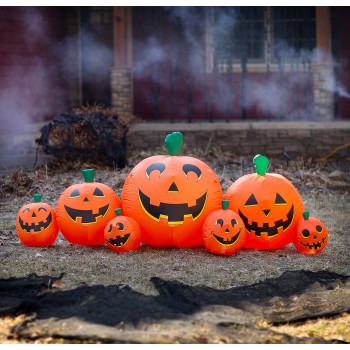 Inflatable Pumpkin Patch