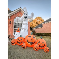 Inflatable Pumpkin Patch