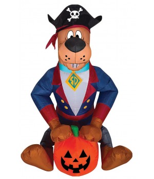 Scooby Doo Halloween Pirate Inflatable