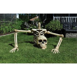 Grave Breaker Skeleton - 4 Foot Posable Halloween Decoration