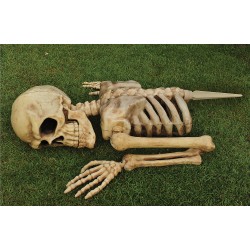 Grave Breaker Skeleton - 4 Foot Posable Halloween Decoration