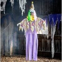 Clown with Sound Giant Light Up Halloween Decoration