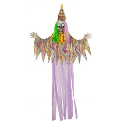 Clown with Sound Giant Light Up Halloween Decoration