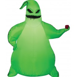 Oogie Boogie Green Airblown Yard Decoration