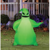 Oogie Boogie Green Airblown Yard Decoration