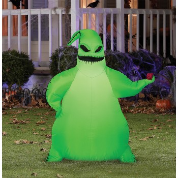 Oogie Boogie Green Airblown Yard Decoration