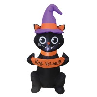 Black Cat Halloween Inflatable