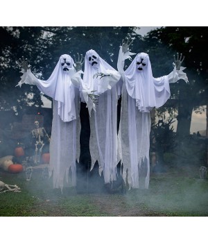 Ghost Trio Animated Life Size Haunt