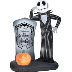 Jack Skellington Tomb Yard Decoration