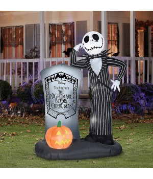 Jack Skellington Tomb Yard Decoration