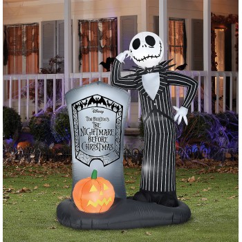 Jack Skellington Tomb Yard Decoration