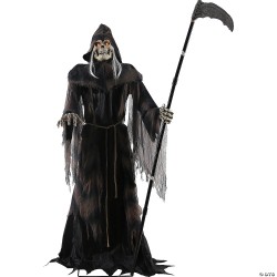 Lunging Reaper Life Size Animated Halloween Prop