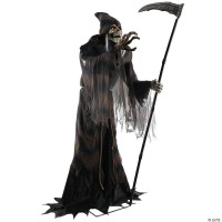 Lunging Reaper Life Size Animated Halloween Prop