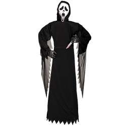 Ghost Face Scream 6 Foot Prop with Knife