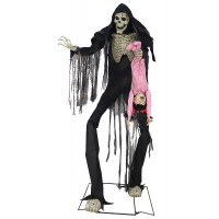 Towering Boogey Man Animated Halloween Decoration