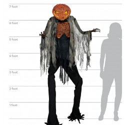 Scorched Scarecrow Flamelight Version Animated Prop