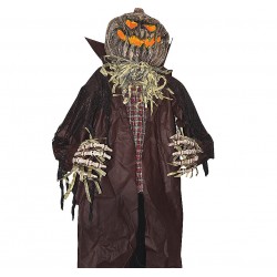 Pumpkin Man 72 Inch Light Up Halloween Prop