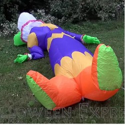 Airblown Kaleidoscope Giant Clown Inflatable