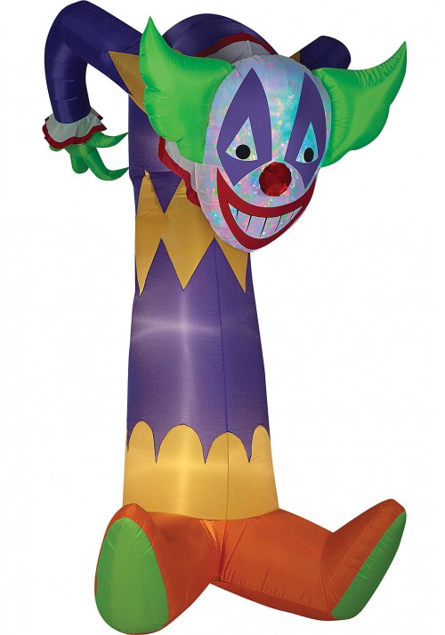 Airblown Kaleidoscope Giant Clown Inflatable