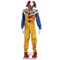 Twitching Clown Animated Halloween Decoration