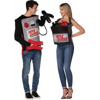 Battery & Jumper Cables Couples Costume