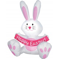 Easter Bunny Inflatable Yard Decoration