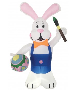 Easter Bunny with Egg Yard Decoration