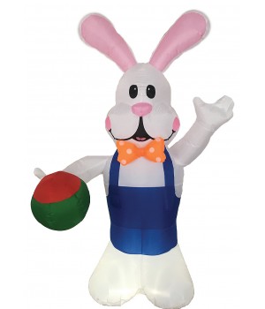 Easter Bunny Inflatable Yard Decoration