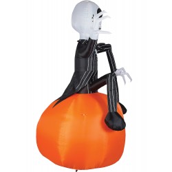 Jack Skellington Airblown Outdoor Halloween Decoration