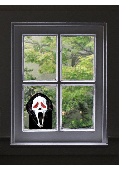 Ghost Face Window Peeping Prop