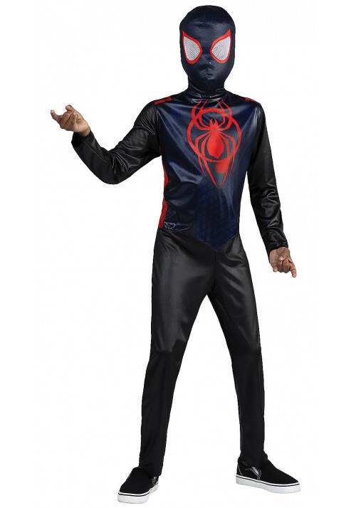 Spiderman Miles Morales Economy Costume - Small