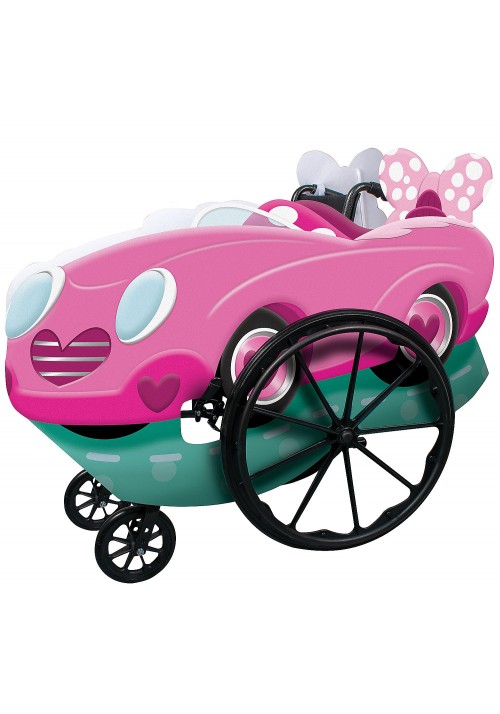 Minnie Mouse Pink Adaptive Wheelchair Cover