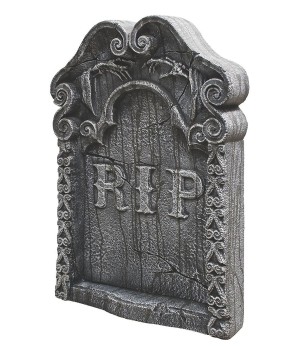 RIP Fancy Tombstone Halloween Decoration