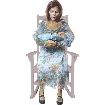 Rocking Moldy Mommy Life-Size Animated Prop