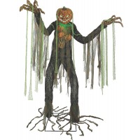 Root Of Evil Animated Scarecrow Decoration