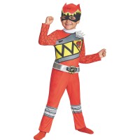 Classic Mighty Morphin Power Rangers Red Dino Toddler Costume