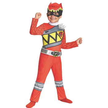 Classic Mighty Morphin Power Rangers Red Dino Toddler Costume