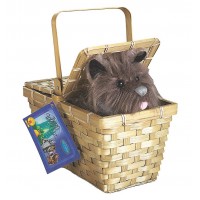 Toto in Basket Wizard of Oz Costume Decoration