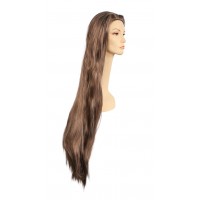 Long Straight Wig - Light Golden Brown