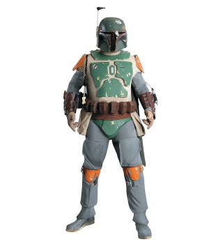 Boba Fett Mens Supreme Star Wars Costume - XLarge