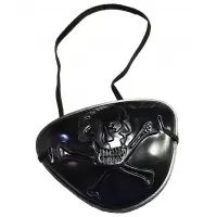 Pirate See Thru Latex Eyepatch