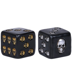 Skull Dice Set of 2 6 Sided Die